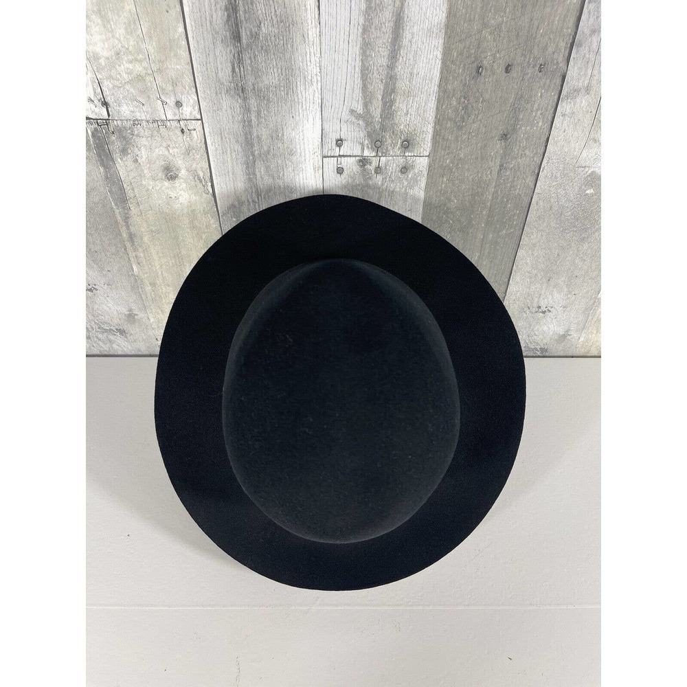 RAG & BONE Floppy Brim Wool Fedora Hat Black , Size - Medium $195 - Picture 6 of 9